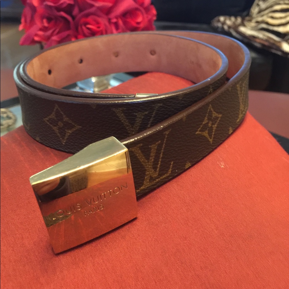 ***SOLD*** Louis Vuitton Monogram Belt